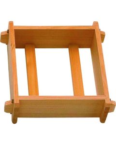 ตะกร้าสำหรับนึ่งอาหารทำจากไม้ Sawara (1 ชั้น) สำหรับหม้อนึ่งขนาด 8 นิ้ว รุ่นปี 20177