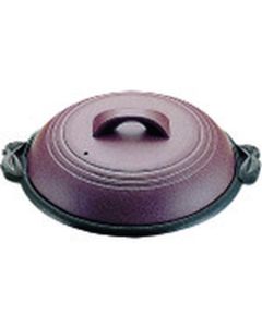 หม้อเซรามิกอะลูมิเนียม สีน้ำตาลไม่เคลือบ ยี่ห้อ Ozeki ขนาด 30 ซม. รุ่น M10-542