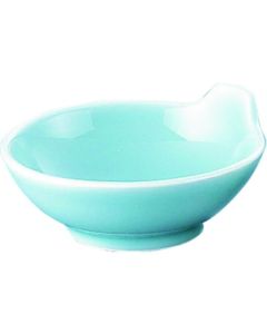 ชามกระเบื้องเคลือบสีเขียวเซลาดอนมีหูจับ รุ่น Z-005