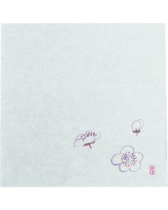 กาวน้ำมัน Kaijiki 18 แผ่น (100 ชิ้น) สีพลัม M30-220