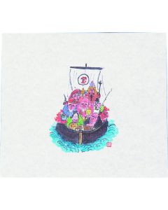 กระดาษรักษาความสด (100 แผ่น) - ทาคาราบุเนะ (เรือสมบัติ) M30-090
