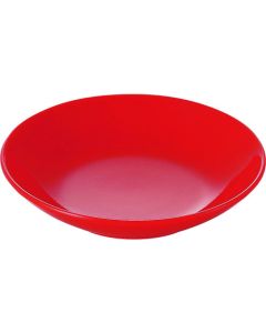 จานกลมเมลามีน Simple Tableware ขนาด 12 นิ้ว รุ่น SP-23R สีแดง