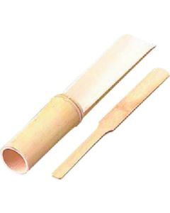 หลอดไม้ไผ่สึคุเนะ ขนาดใหญ่ (พร้อมไม้พาย) NS-034