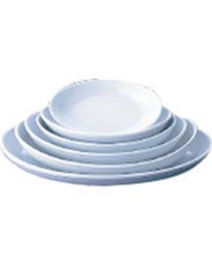 จานรูปไข่ทรงลึก Royal Oval Deep Plate ยี่ห้อ Bachita ขนาด 40 ซม. รหัส PG410-40