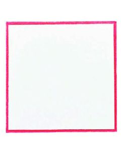 กระดาษกันน้ำมันกรอบสีแดง (300 แผ่น) 4 ขนาด 291-R-12