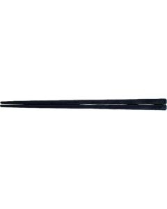 ตะเกียบ PBT ปลายหนา แกะสลักหยาบ (10 คู่) สีดำ 90030640