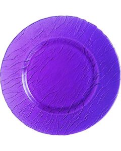 จานเสิร์ฟ Minerali Color ขนาด 32 ซม. รุ่น J8277 สีม่วง