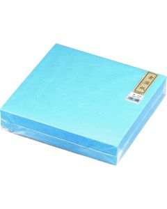 กระดาษเคลือบฟอยล์สีทอง สีน้ำเงิน (500 แผ่น) M30-412