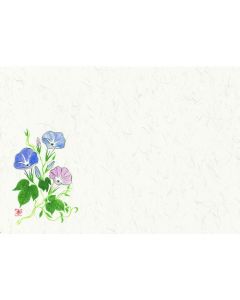 แผ่นรองจาน Shiki-Kaigami (100 แผ่น) หมายเลข 405 ดอกผักบุ้ง
