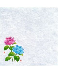 กระดาษเช็ดทำความสะอาดด้วยน้ำแบบใหม่ (100 แผ่น) - ดอกไฮเดรนเจีย
