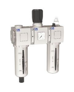 FRL unit filter, regulator & lubricator 652 ประเภท 25MY G3/8