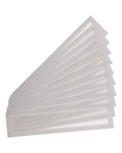 กรอบแม่เหล็ก PVC (หัวกระดาษ) สำหรับ A3 10 ชิ้น สีเทา