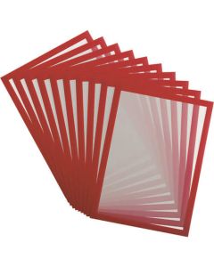 กรอบแม่เหล็ก PVC A3 สีแดง แพ็ค 10 เล่ม