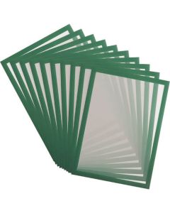 โครงแม่เหล็ก PVC A3 แพ็ค 10 ดวง สีเขียว