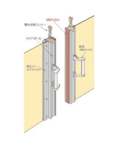 Partition Pole Set(XG) 1ชุด