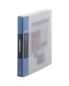 Clear-file magazine replaceable blue