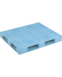 พาเลทพลาสติก 812055 D4-1012F-2 สีน้ำเงิน