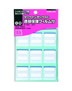ฟิล์มป้องกัน Tack Index C ขนาดใหญ่ สีฟ้า จำนวน 81 ชิ้น รุ่น TA-122B