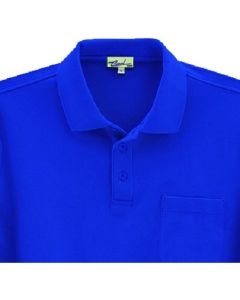 เสื้อโปโลแขนยาว สีน้ำเงิน ไซส์ M