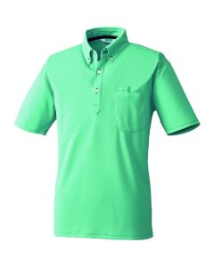 เสื้อโปโลแขนสั้น สีเขียวมิ้นต์ ไซส์ S