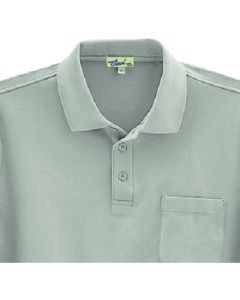 เสื้อโปโลแขนยาว สีเทาเงิน ไซส์ LL