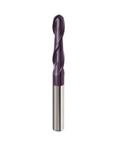 2Flute Ball noze Endmills semi Long FIRE coating10mm 1เส้น