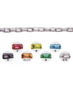 ไวนิลหุ้มโซ่สแตนเลส สีแดง ขนาด 1.4 มม. ยาว 1.1-2 ม. HA-R