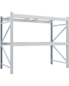 Heavy-Duty Pallet Rack(Load Capacity per Pair of Beams:1 ton)