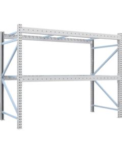 Heavy-Duty Pallet Rack(Load Capacity per Pair of Beams:1 ton)