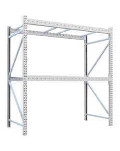 Heavy-Duty Pallet Rack(Load Capacity per Pair of Beams:1 ton)