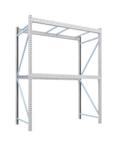 Heavy-Duty Pallet Rack(Load Capacity per Pair of Beams:1 ton)