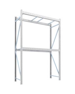 Heavy-Duty Pallet Rack(Load Capacity per Pair of Beams:1 ton)