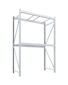 Heavy-Duty Pallet Rack(Load Capacity per Pair of Beams:1 ton)