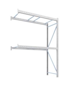 Heavy-Duty Pallet Rack(Load Capacity per Pair of Beams:1 ton)