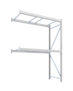 Heavy-Duty Pallet Rack(Load Capacity per Pair of Beams:1 ton)