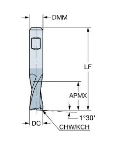 Tungsten Carbide Solid Tools 1เส้น
