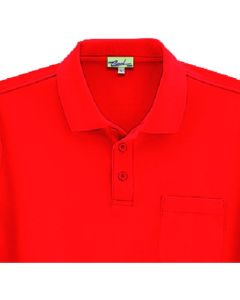 เสื้อโปโลแขนยาวสีแดง ไซส์ SS