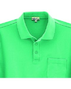 เสื้อโปโลแขนยาว สีเขียวมิ้นต์ ไซส์ S