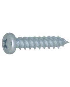 Zinc Blue Cr6+(+)Tapping Type A DoubleThreadScrew Pan 3.5 X20  กล่องละ 1,200 เส้น