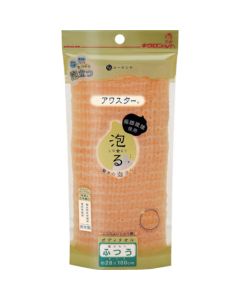 Awastar Nylon Body Wash Cloth Medium Orange 60แผ่น