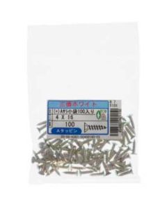 Trivalentzinccr+3 white100pcs Pack(+)Tapping Type A Flat 4 X20  กล่องละ 100 เส้น