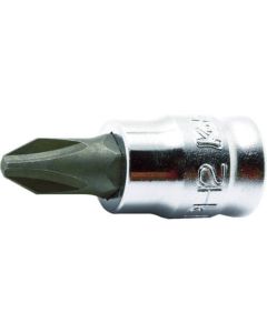 Z-EAL ลูกบล็อกดอกไขควง หัวแฉก 1/4" PH1 28mm