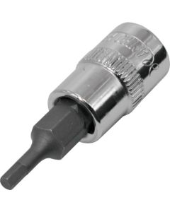 AP 1/4DR BIT SOCKET HEX2.5