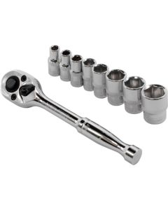 AP 1/4 RATCHET SET 9pcs ชุดละ 1 ชุด