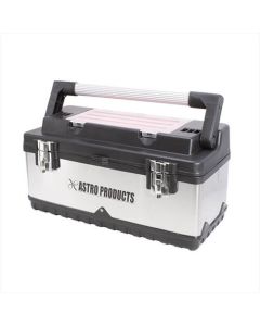 กล่องเครื่องมือสแตนเลส with Aluminum Hundle W500×D230×H255mm