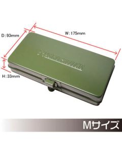 Astro Products ตัวเรือนโลหะ M สีเขียวทหาร