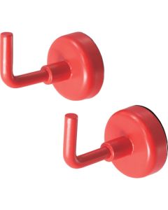 AP AP 2PCS NEODYMIUM MAGNETIC HOOK RED  ชุดละ 2 อัน