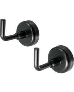 AP 2PCS NEODYMIUM MAGNETIC HOOK BLACK  ชุดละ 2 อัน