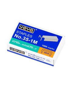 ลวดเย็บกระดาษ No.35-1M (แพ็ค4กล่อง) YOYA