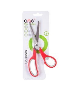 กรรไกร 7 3/4 นิ้ว แดง-เทา ONE BR2